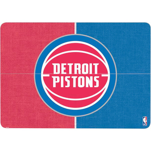 NBA Detroit Pistons Canvas Surface Laptop Studio Skin