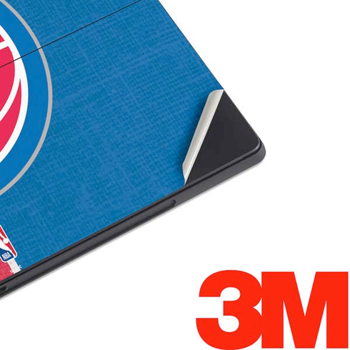 NBA Detroit Pistons Canvas Surface Pro 7 Skin