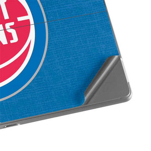 NBA Detroit Pistons Canvas Surface Pro 8 Skin