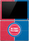 NBA Detroit Pistons Canvas Surface Pro (2017) Skin