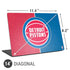 NBA Detroit Pistons Canvas Universal Laptop 14in (11.4 x 8.2in) Skin