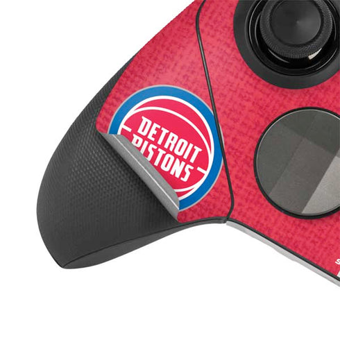 NBA Detroit Pistons Canvas Xbox Elite Wireless Controller Series 2 Skin