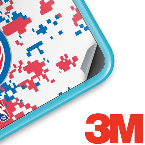 NBA Detroit Pistons Digi Camo Nintendo 2DS XL (2017) Skin