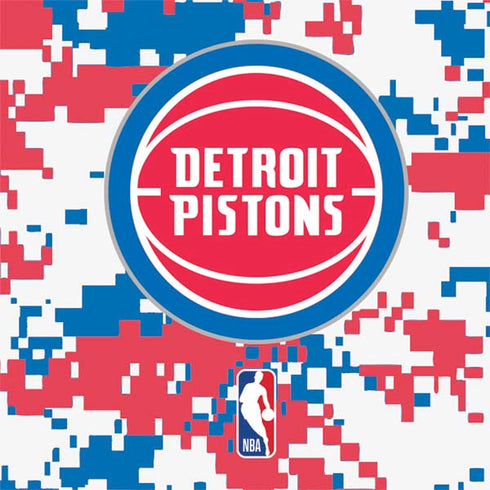 NBA Detroit Pistons Digi Camo Nintendo 2DS XL (2017) Skin