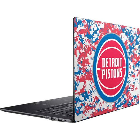 NBA Detroit Pistons Digi Camo Ativ Book 9 (15.6in 2014) Skin