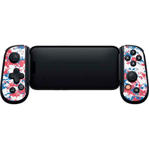 NBA Detroit Pistons Digi Camo Backbone One for iPhone Game Controller Skin