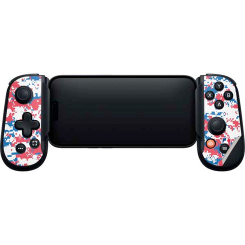 NBA Detroit Pistons Digi Camo Backbone One for iPhone Game Controller Skin