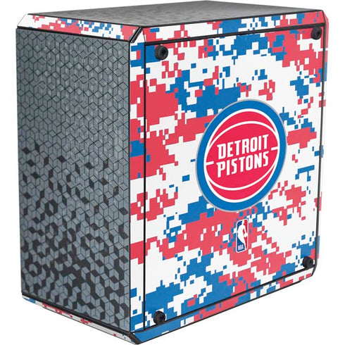 NBA Detroit Pistons Digi Camo Cooler Master MasterBox Q300L Mini Tower Skin