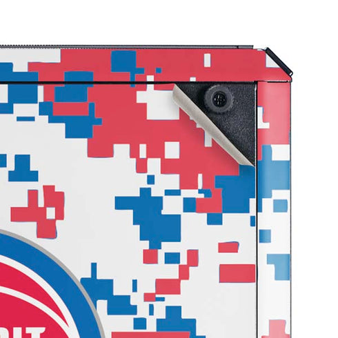 NBA Detroit Pistons Digi Camo Cooler Master MasterBox Q300L Mini Tower Skin