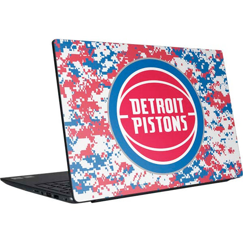 NBA Detroit Pistons Digi Camo Dell Vostro Skin