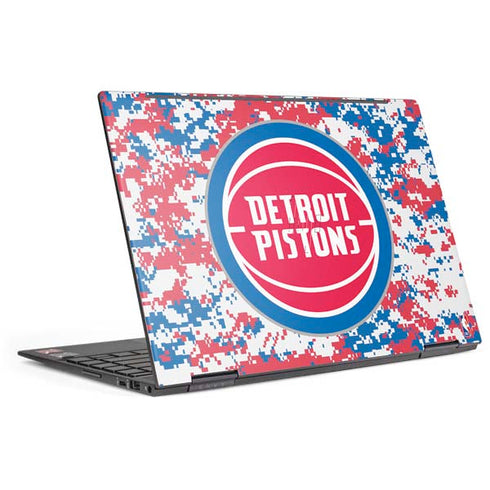 NBA Detroit Pistons Digi Camo HP Envy Skin