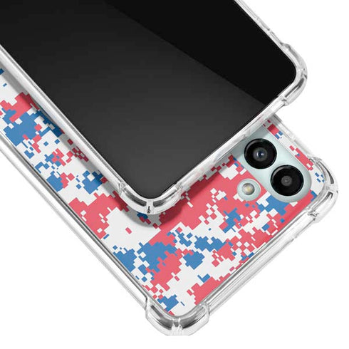 NBA Detroit Pistons Digi Camo Galaxy A13 5G Clear Case