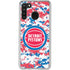 NBA Detroit Pistons Digi Camo Galaxy A21 Clear Case