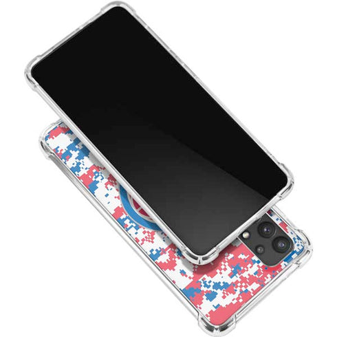 NBA Detroit Pistons Digi Camo Galaxy A32 5G Clear Case