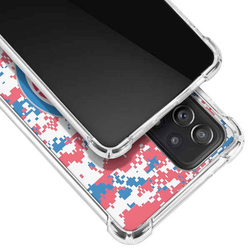 NBA Detroit Pistons Digi Camo Galaxy A52 5G Clear Case