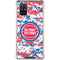 NBA Detroit Pistons Digi Camo Galaxy A71 5G Clear Case