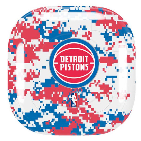NBA Detroit Pistons Digi Camo Galaxy Buds Pro Skin