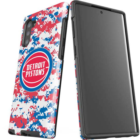 NBA Detroit Pistons Digi Camo Galaxy Note 10 Pro Case