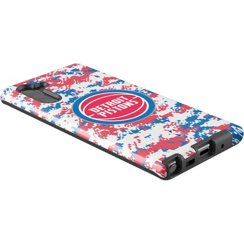 NBA Detroit Pistons Digi Camo Galaxy Note 10 Pro Case