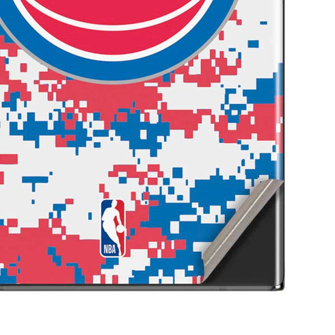 NBA Detroit Pistons Digi Camo Galaxy Note20 Ultra 5G Skin