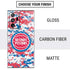 NBA Detroit Pistons Digi Camo Galaxy Note20 Ultra 5G Skin
