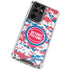 NBA Detroit Pistons Digi Camo Galaxy S21 Ultra 5G Clear Case