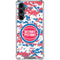 NBA Detroit Pistons Digi Camo Galaxy S23 FE Clear Case