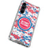 NBA Detroit Pistons Digi Camo Galaxy S23 FE Clear Case