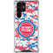 NBA Detroit Pistons Digi Camo Galaxy S24 Ultra Clear Case