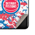 NBA Detroit Pistons Digi Camo Galaxy Z Flip Skin