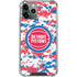 NBA Detroit Pistons Digi Camo iPhone 11 Pro Max Clear Case