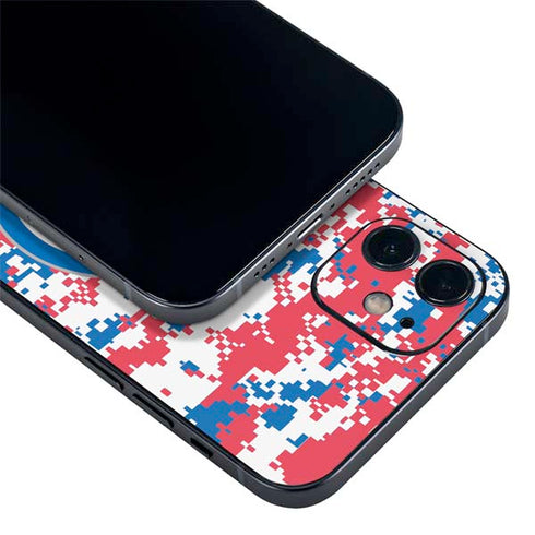 NBA Detroit Pistons Digi Camo iPhone 12 Mini Skin