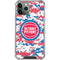 NBA Detroit Pistons Digi Camo iPhone 12 Pro Clear Case