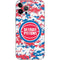 NBA Detroit Pistons Digi Camo iPhone 12 Pro Max Skin