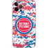 NBA Detroit Pistons Digi Camo iPhone 12 Pro Max Skin