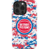NBA Detroit Pistons Digi Camo iPhone 13 Pro Impact Case