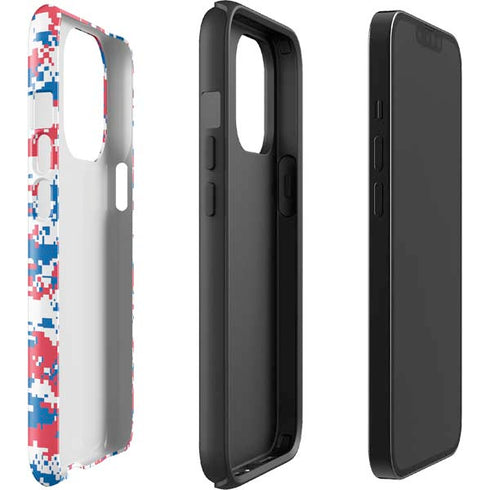 NBA Detroit Pistons Digi Camo iPhone 13 Pro Impact Case