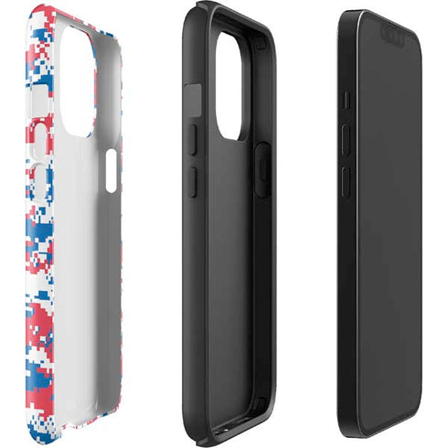 NBA Detroit Pistons Digi Camo iPhone 13 Pro Max Impact Case