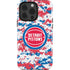 NBA Detroit Pistons Digi Camo iPhone 14 Pro Impact Case