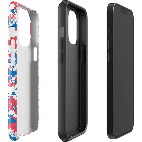 NBA Detroit Pistons Digi Camo iPhone 14 Pro Impact Case