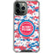 NBA Detroit Pistons Digi Camo iPhone 14 Pro Max Clear Case