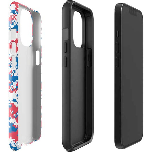 NBA Detroit Pistons Digi Camo iPhone 14 Pro Max Impact Case