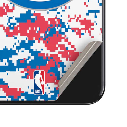 NBA Detroit Pistons Digi Camo iPhone SE (2nd & 3rd Gen) Skin