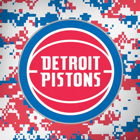 NBA Detroit Pistons Digi Camo iPhone X Pro Case