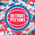 NBA Detroit Pistons Digi Camo iPhone X Pro Case