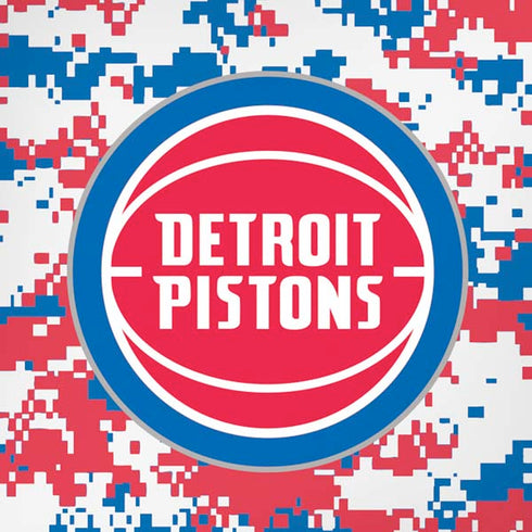 NBA Detroit Pistons Digi Camo iPhone XR Skin