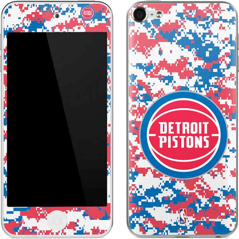 NBA Detroit Pistons Digi Camo Apple iPod Skin