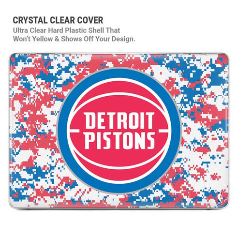 NBA Detroit Pistons Digi Camo MacBook Air 13in M1 (2021) Case plus Skin