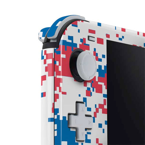 NBA Detroit Pistons Digi Camo Nintendo Switch Lite Skin