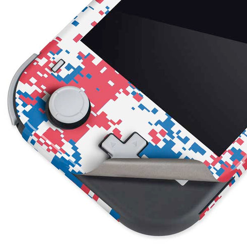 NBA Detroit Pistons Digi Camo Nintendo Switch Lite Skin